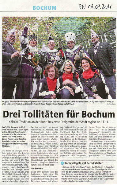 Ruhrnachrichten 08-11-2011
